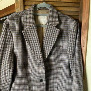 Everlane 80s Blazer in Recycled Wool/Houndstooth (Size 16)